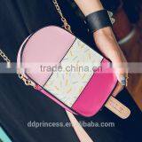 Summer Girls Clothing Mini Cheap T-shirt Bag 3 Colors Food Fancy Lazy Bag thumbnail-5