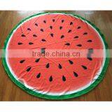 Watermelon Microfiber Printed Round Beach Towel thumbnail-1