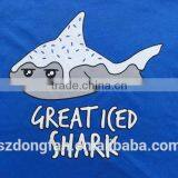 Great Lced Shark Hoodie Blue Hoodie Shark Hoody Mens Clothing thumbnail-2
