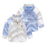 S33457W Casual Boys Shirts Famous Brand GFMY Turn-down Collar Children Boys Shirts thumbnail-1