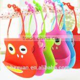 Eco-Friendly Cheap Custom Adult Blank Triangle Crochet Silicon Baby Bib thumbnail-1