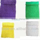 12*10 INCH Baby Girl TURQUOISE Crochet Tops for Tutu LINED Wholesale in Stock thumbnail-1