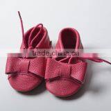 Lace Fix Leather Baby Moccasins, Baby Moccasins With Lace thumbnail-6