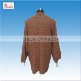 100%Acrylic Slubby Yarn Lady Fashion Sweater thumbnail-2