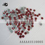 Korean Hot Fix Crystal SS10 Dark Siam Red Color Rhinestone for Clothing thumbnail-2