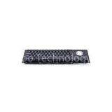 OEM Ergonomic Designed Anti-static Mini Wireless Bluetooth Black Metal Keyboard thumbnail-1