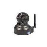 Night Vision Pan Tilt Indoor Plug and Play IP Cameras With Motion Detection