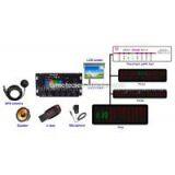 WIFI GPRS bus led display board and bus audio announcer