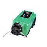 Precision Low Flow Peristaltic Pump , Green Compact Peristaltic Dosing Pump