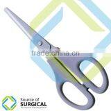 High Quality Stainless Steel Plastic Handle Scissors Made in Pakistan B-PHS-47