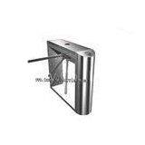 Manual Barrier Steel Bi-Directional Waist Height Turnstiles For Supermarket Entrance thumbnail-1