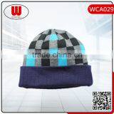 Hot Sale New Winter Jacuard Knitted Acrylic Caps