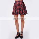Red and Black Checked Cheer Leading Skirt thumbnail-4