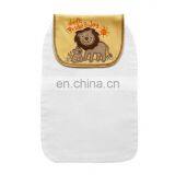 Kids Boy Kindergarten Sweat Absorb Back Towel Cotton Bibs Lion Pattern