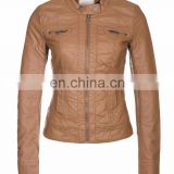 new designs color leather jackets for women