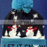 Baggy Beanie Wooly Winter Cap Knit Hat thumbnail-2