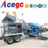 All In One Gold Wheel Trommel Wash Machine Plant