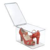 Customized Transparent Plexiglass Aceylic Shoe Box thumbnail-4
