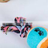 Top Selling Woven Cotton Pet Toys for Dogs Indestructible Dog Ball Throwing Toys thumbnail-3