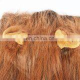 Wholesale OEM Manufacturer Pet Wig Lion Mane Costume For Small Large Dogs Festival Party Fancy Hair Dog Clothes thumbnail-5
