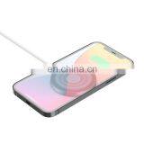 2020 Amazon 15W Magsafing Wireless Magnetic Fast Charger Type c for IPhone 12 Mini Pro Max Phone Wireless Charger thumbnail-5
