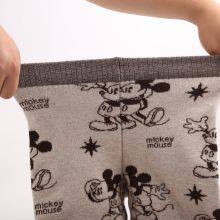 Autumn Winter New Style Pure Color Kids Cashmere Trousers/Kids Jacquard Leggings