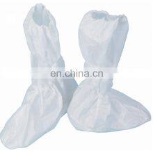 Disposable Waterproof Anti Slip Cleanroom Surgical Silicone Shoe Covers Protective PP PE Non Woven Non-Skid Boot Cover thumbnail-1