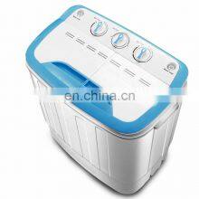 Luxurious 11Lbs Portable and Compact Semi Automatic Clothes Mini Twin Tub Mini Washing Machine thumbnail-2