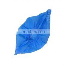 Disposable Medical Overshoes Blue Plastic Boot Covers With Elastic thumbnail-4