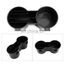 Car Water Cup Slot ABS Water Double Cup Holder For Tesla Model 3 2017-2019 thumbnail-3