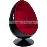Living Room Furniture Fiberglass Eye Ball Chair,fiberglass Oval Egg Shaped Chair thumbnail-4