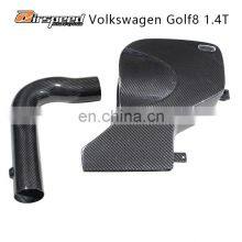Professional Expert In Dry Carbon Fiber Factory Direct Hot Sale Cold Air Intake Kit For VW Golf 8 1.4T thumbnail-2