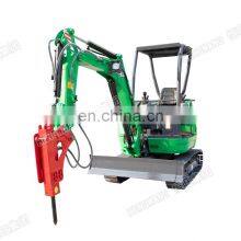High Quality Hengwang HW-26 2.6 Ton Small Bagger Mini Household Small Mini Excavator For Sale thumbnail-3