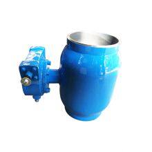 Sales Volume Exceeds 100 Q361F All Welded Ball Valve Natural Gas Heating Worm Gear Fixed Ball Valve thumbnail-3