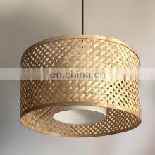 Hot Sale Bamboo Pendant Lamp Wicker Light Hanging Shade Handmade Minimal Bohemian Woven Ceiling High Quality Vietnam Supplier thumbnail-2