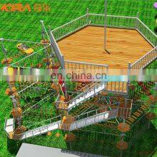 New Type Big Outdoor Rope Course Boot Camp Adult Obstacle Course