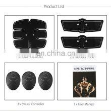 Electric Body Slimming Massager Toner Trainer Compex Stimulant Belt Wireless Abs Ems Abdominal Muscle Stimulator thumbnail-3