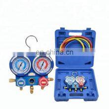 MG-2-R134a R410A Manifold Gauge Set HVAC Refrigeration System Auto Air Conditioner AC Charging R22 R12 R502 404 AC Gauge thumbnail-2