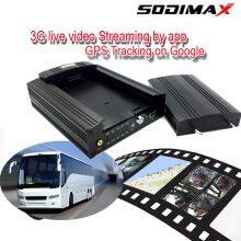 4G Video Vehicle DVR Recorder Free Player 4CH Realtime GPS Tracking Basic Model Mobile DVR
