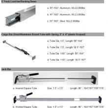 Wholesale Adjustable Aluminum Shoring Beam Steel Load Bar Stabilizer Cargo Bar thumbnail-5