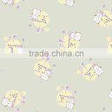 High Quality Satin Weave Printing Bamboo Fiber Bedding Fabrics thumbnail-5