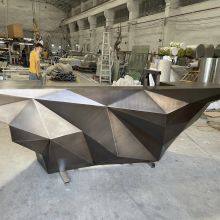 Shaped Stainless Steel Sculpture thumbnail-2