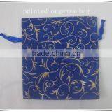 Checked Velvet Gift Pouch/present Bags/packing Bag for Presents Wrapping thumbnail-4