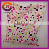 2015 HDPE plastic printed custom made foldable shopping bag