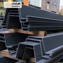 PVC Vinyl U Z Type 2 4 Plastic Retaining Seawalls Supplier No Steel Sheet Piling for Seawall Bulkhead Water Solution thumbnail-5