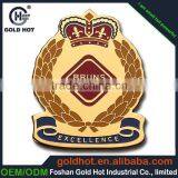 Zinc Alloy Bronze Color Character Projected Name Plate Trademark Label Sticker for Souvenir thumbnail-3