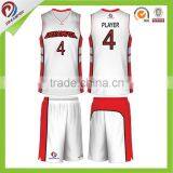 Dreamfox Professional Sublimated Custom Basketball Shirt Spain Team Uniforms Baby Basketball Uniform thumbnail-4