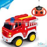RC Music and Light 4 Channel Fire Truck Toy for Kids 2016