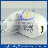 High Quality Wholesale 2A USB Wall Charger for Mobile Phone/US EU Wall Plug thumbnail-2