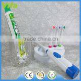 2015 Kid Waterproof Battery Powered Electrical Toothbrush With Holder and Replace Head thumbnail-5